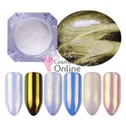 Pigment Mermaid Shining Effect Born Pretty pentru unghii 2gr Cod NADP011NN Gold